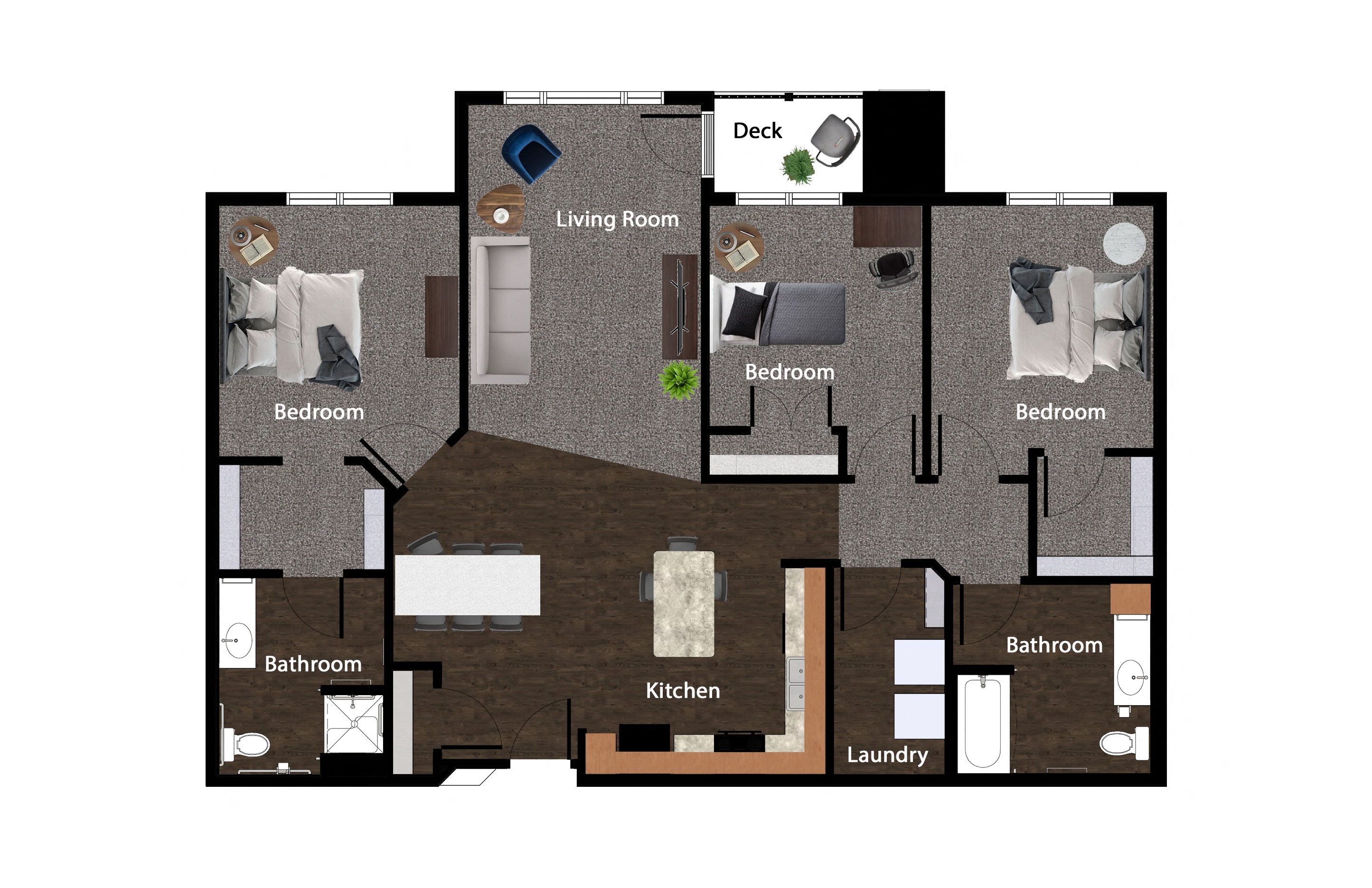 Floor Plans of Connex Apartments in St. Michael, MN